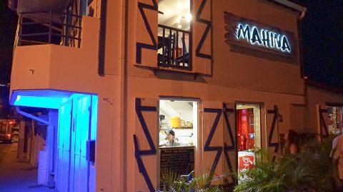 Mahina restaurant Deshaies